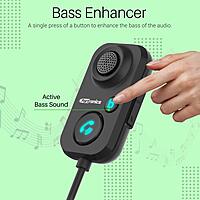 Portronics Auto 12 | Bluetooth Car Receiver for Music & Calls | Stream music & take calls hands-free | Easy setup | Compact design | Compatible with all Bluetooth devices | Enjoy clear audio.