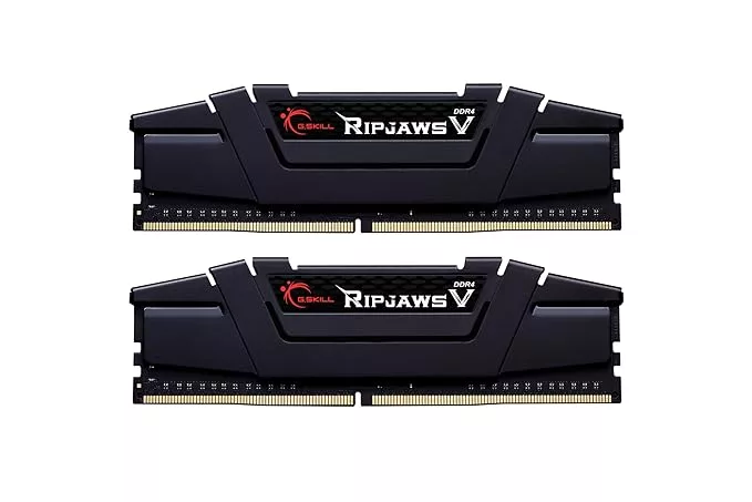 G.SKILL Ripjaws V 32GB (1 * 32GB) DDR4 3200 MHz CL16-18-18-38 1.35V Desktop Memory RAM - F4-3200C16S-32GVK