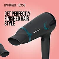 Havells 1700W 2-In-1 Hair Dryer With Diffuser & Thin Concentrator Heat Balance Technology