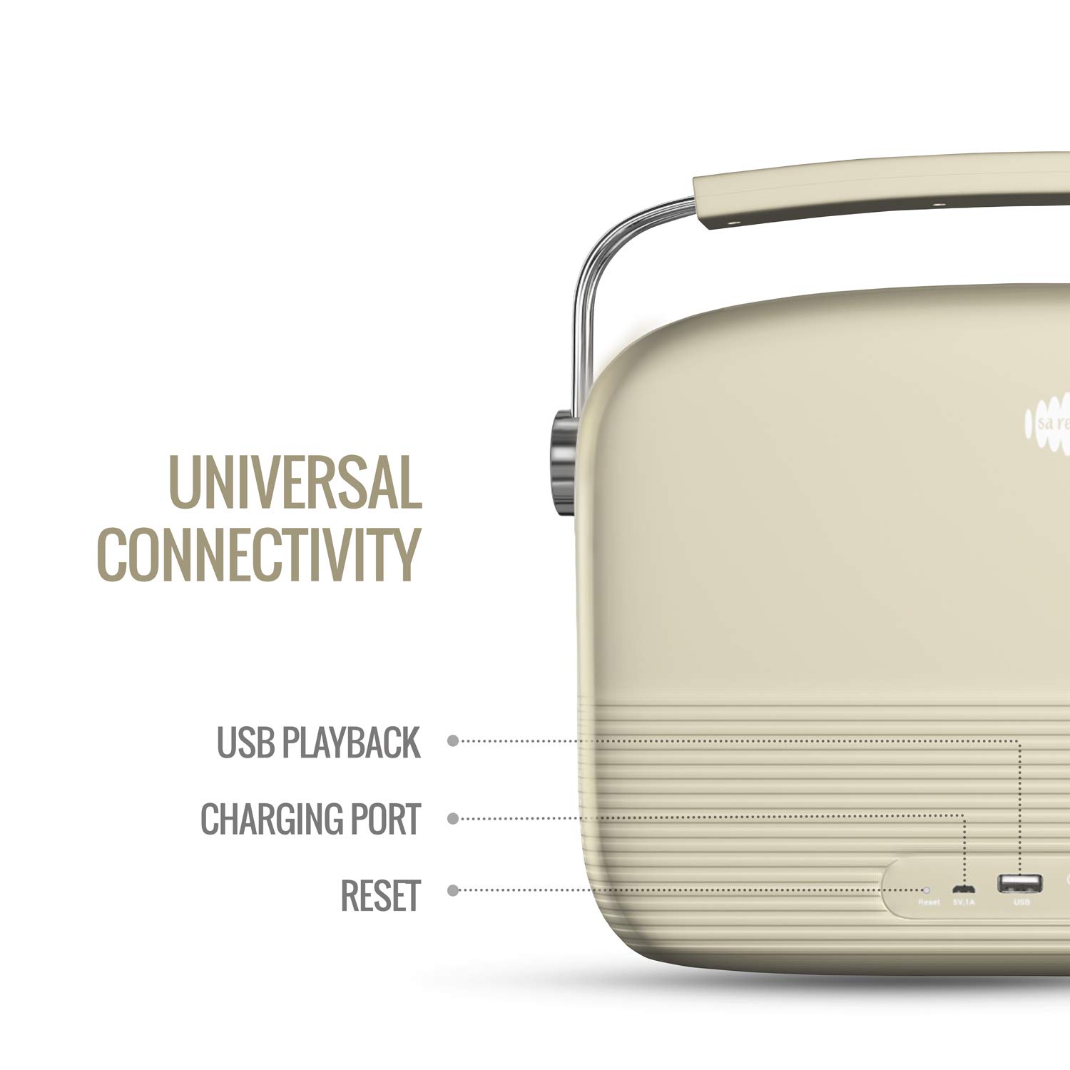 Saregama Carvaan Music (White)