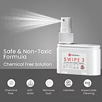 Portronics Swipe 3 Screen & Camera Cleaner – White offers effective cleaning for screens and cameras, ensuring a streak-free shine.