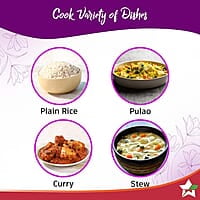 WONDERCHEF Nutri Cook Rice Cooker With Single Bowl, 1.8 Litres