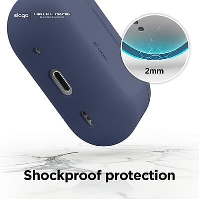 ‎AIRPOD GEN 2 SILICON CASE EAPP2SC-HANG-LUBL