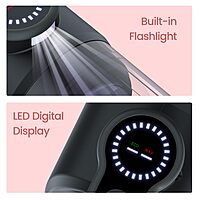 Portronics MopCop 4 Vacuum & Blower – 18,000Pa: Powerful suction, versatile cleaning, and efficient blowing. Ideal for home and office use. Compact design for easy handling and storage.