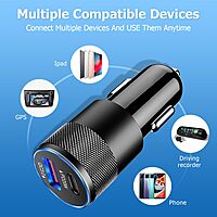 SSPEED • 3.1A Car Charger • Aluminum body JST 94