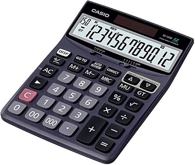 CASIO ELE CALCULATOR DJ-120D Check & Correct