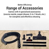 Eureka Forbes Jazz Multipurpose Vacuum Cleaner with Suction & Blower.