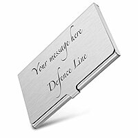 Engraved Metal Visiting Card Holders
