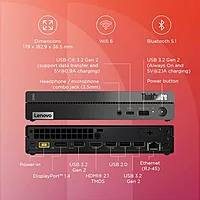 Lenovo ThinkCentre Neo 50q Tiny Intel Core i5 13th Gen Light Desktop (12LNA00LIH)