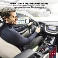 Portronics Auto 20 | Bluetooth Car Audio & 30W Charger - Enjoy seamless music streaming and fast charging on the go. Compact design, powerful sound, and quick charge for your devices!