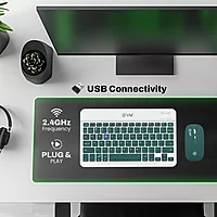 EVM EWLM-360 EnClick Rechargable Keyboard Mouse