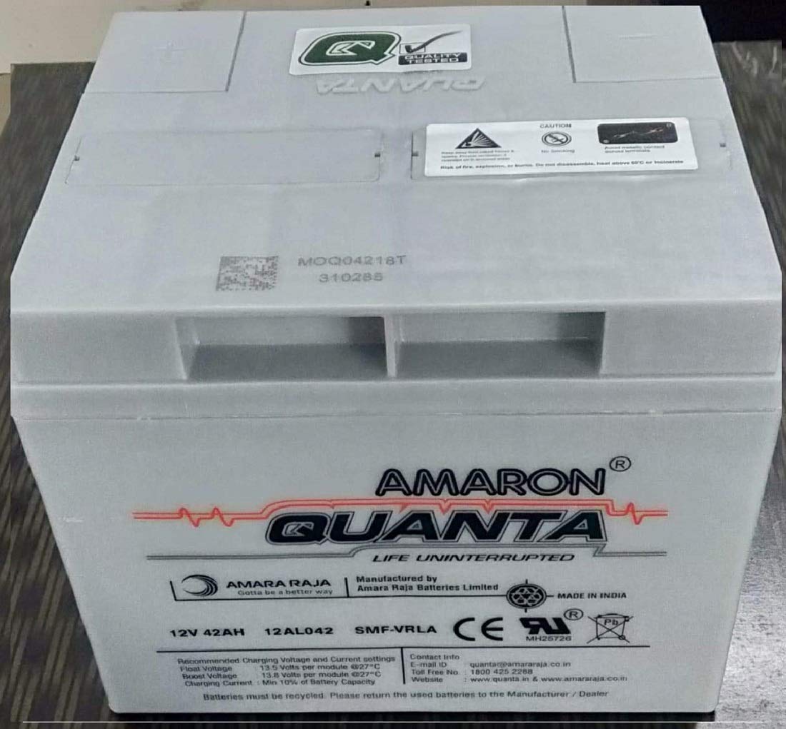 Amaron Quanta Smf Battery 12V
