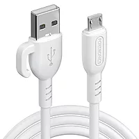 Portronics Konnect Core 3 – USB-A to Type-C Cable | 1.5m Length | Fast Charging & Data Transfer | Durable Build | Smartphone, Tablet & Laptop Compatible | White