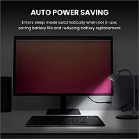 Portronics Bubble PRO Bluetooth + Wireless Keyboard – Black | With Touch Pad | 1 Year Warranty