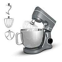 AGARO Elegant Stand Mixer, 1400W with 5.5L SS Bowl, 10 Speed Settings, Pulse Function, 100% Copper Motor