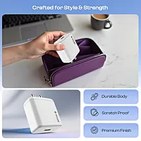 Lapcare Wall Charger LWC-615 – USB-A & USB-C Output Up to 3A Combined 100-240V Universal Input Built-in Protections LED Indicator