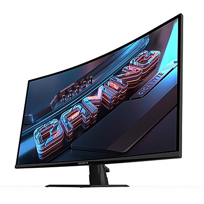 GIGABYTE 31.5" QHD Curved Gaming Monitor, 165Hz, FreeSync, GS32QC