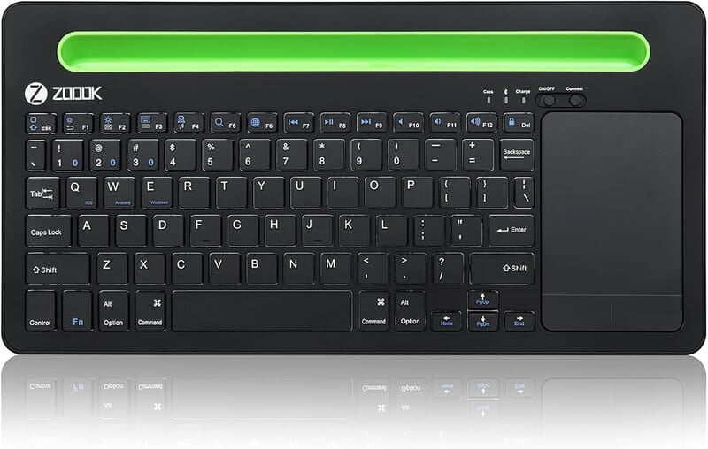 ZOOOK Finger Pad Bluetooth Multi Device Touchpad Keyboard ZOOOK Finger Pad Bluetooth Multi Device Touchpad Keyboard