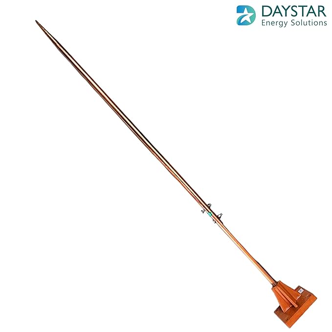 GroundOne Copper Bonded Lightning Arrester (Single Spike)