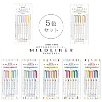 ZEBRA MILDLINER 5 MILF AND FLUOR. COLOR SET ZEBRA MILDLINER 5 MILF AND FLUOR. COLOR SET