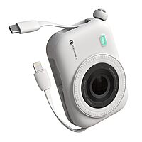 Portronics 3017 Power Shutter Wireless Charge 20K Power Bank– 20000mAh | 15W  | White