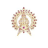 God Ornament God,Goddess Crown(or) kireedam Decorative Ornament Temple Pooja Jewellery