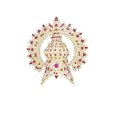 God Ornament God,Goddess Crown(or) kireedam Decorative Ornament Temple Pooja Jewellery