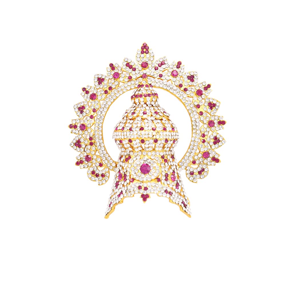 God Ornament God,Goddess Crown(or) kireedam Decorative Ornament Temple Pooja Jewellery