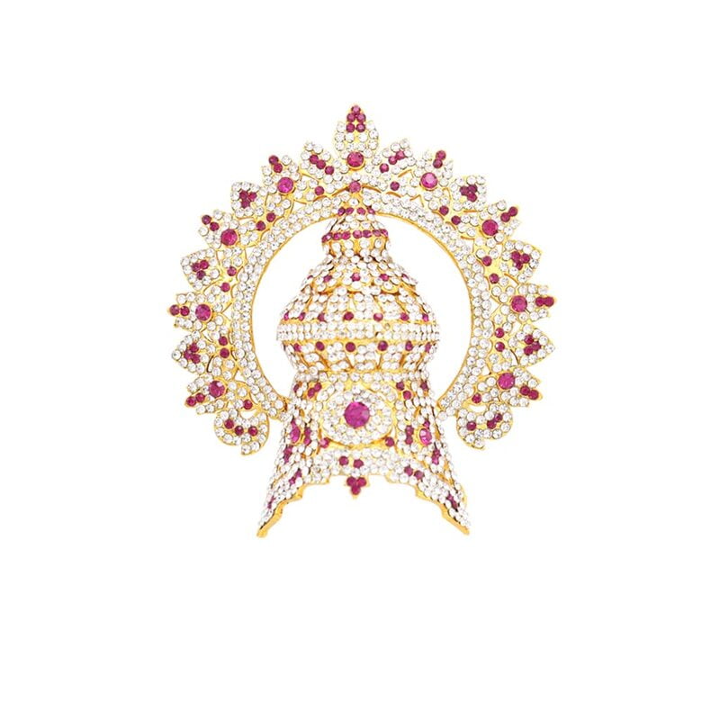 God Ornament God,Goddess Crown(or) kireedam Decorative Ornament Temple Pooja Jewellery