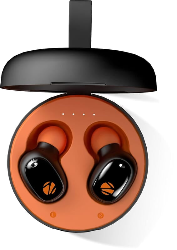 ZEBRONICS ZEB-SOUND BOMB 1 TWS Earbuds with BT5.0, Up to 12H Playback, Touch Controls, Voice Assistant, Splash Proof with Type C Portable Charging Case