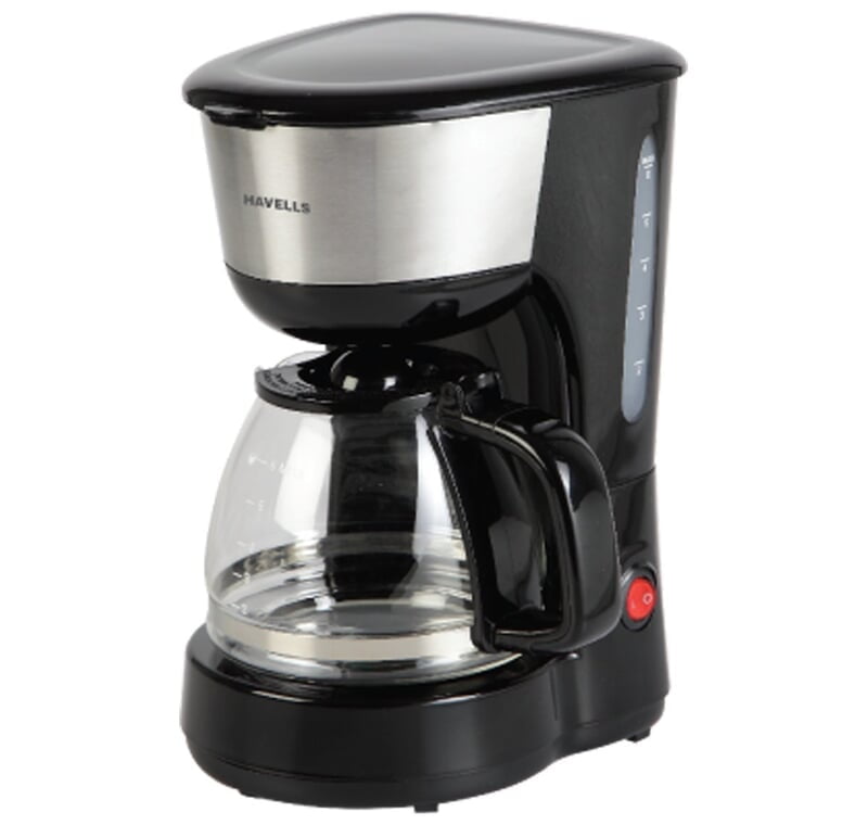 Havells Drip CAFE-N 6 -600 Watt 6 Cup filter coffee maker with Anti-drip valve