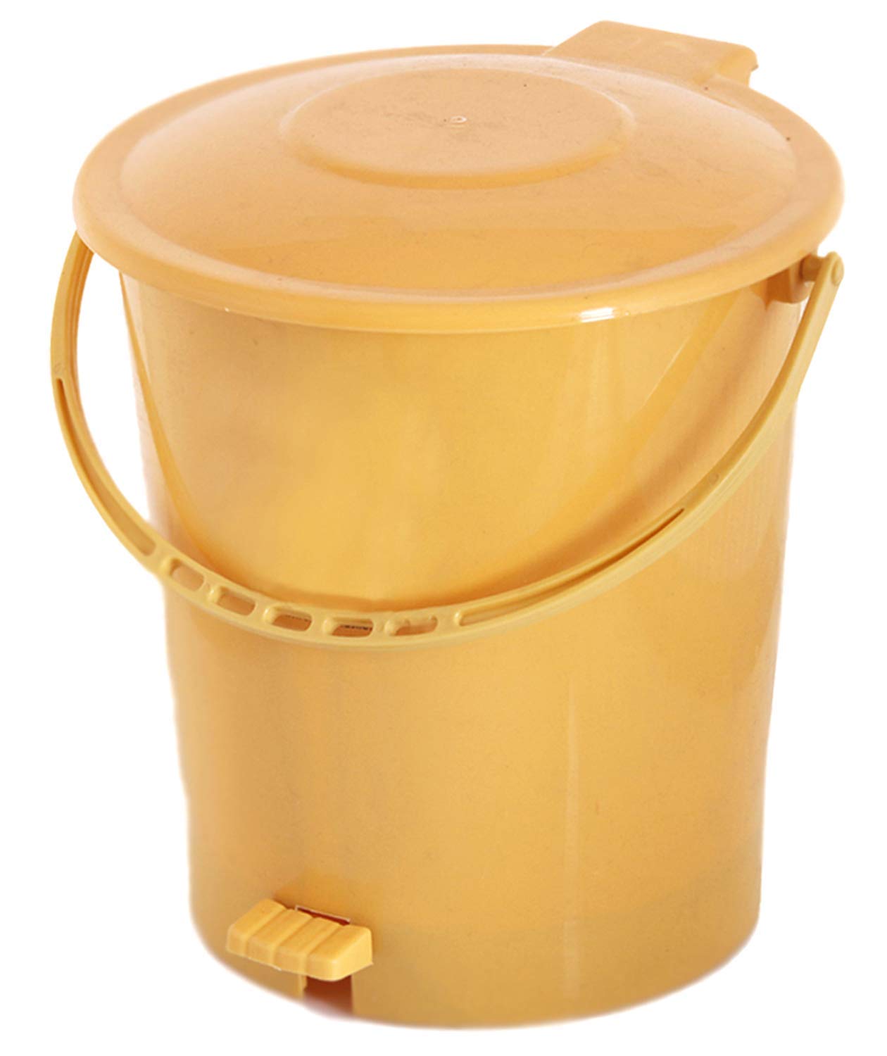 Multicolour Plastic Dustbin Garbage Bin with 10 Liters Pedal