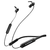 Ambrane Bassband Hyper Wireless Earphones with 27Hrs Playtime,3Hrs Playtime in 10 Mins Charge,Boostedbass Sound,Multifunctional Controls,Voice Assistance,Ipx4