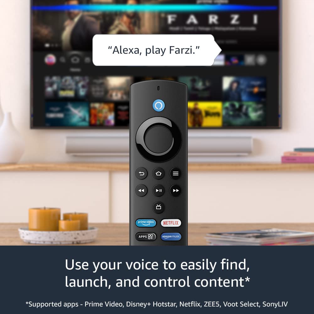Amazon Fire TV Stick Lite with all-new Alexa Voice Remote Lite, HD streaming device, Bluetooth 5.0,HDMI audio passthrough of Dolby-encoded audio Amazon Fire TV Stick Lite with all-new Alexa Voice Remote Lite, HD streaming device, Bluetooth 5.0,HDMI audio passthrough of Dolby-encoded audio
