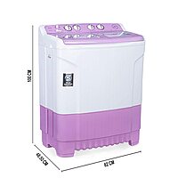 Godrej 8 Kg 5 Star Active Soak Technology Semi-Automatic Top Load Washing Machine