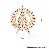 God Ornament God,Goddess Crown(or) kireedam Decorative Ornament Temple Pooja Jewellery