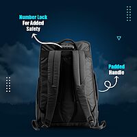 Lapcare Champ 27L Backpack – Anti-Theft & USB Port