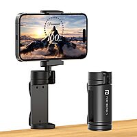 Portronics Mobot Clip – 360° Phone Stand, Blue. This versatile phone holder offers adjustable angles for hands-free viewing, perfect for video calls and streaming. Compact and portable design.