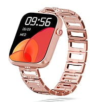 Vibez by Lifelong Premium Luxury Smartwatch for Women- Valentines Day Series -1.85" HD Display