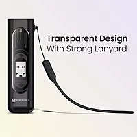 Portronics Snapcase 4 – 60W Charging Kit, Transparent: Sleek design, powerful 60W output, perfect for fast charging. Durable and lightweight, ideal for home or travel. Keep your devices powered!