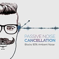 Blaupunkt EM01 in-Ear Wired Earphone with Mic and Deep Bass HD Sound Mobile Headset with Noise Isolation and with customised Extra Ear gels