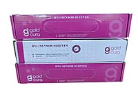 Gold Cura Dental RVG Sensor Sleeves 15.5 × 4.5 cm – Pack of 500