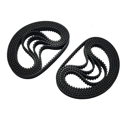 GT2 Close-Loop 158mm Long & 6mm-Width Rubber Timing Belt for 3D Printer