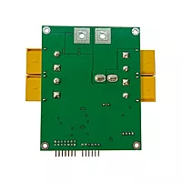 200A drone power distribution board PCB back view with connectors