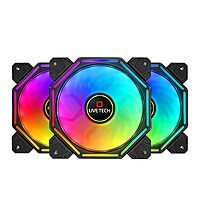 Live Tech Mystic RGB Fan! Featuring customizable ARGB lighting, it enhances your setup while ensuring optimal airflow for peak performance. Upgrade your rig today!
