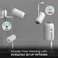 Portronics Beem 540 4K Projector – Budget-friendly, compact, stunning visuals, vibrant colors. Perfect for movies, gaming & home theater setup.