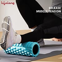 Lifelong Foam Roller for Exercise Gym- Deep Tissue Body Massage Roller for Back Pain, Neck & Knee Pain Relief