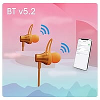 ZEBRONICS Yoga 9 with 45 Hours Backup, Bluetooth v5.2 Wireless Neckband, ENC Calling, Gaming Mode (Upto 50ms), Voice Assistant, Dual Pairing, Splash Proof and Type C