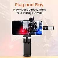 Portronics Bridge Y – USB 3.0 To Type-C OTG Adapter, High-Speed Data Transfer