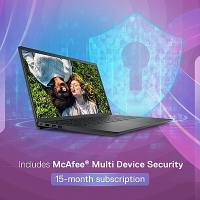 DELL INSPIRON 3520 CORE I5-1235U 12TH/ 8GB RAM/ 512 SSD/ 15.6" FHD/ WIN 11 SL/ OFFICE/ 3 CELL/ BLACK/ 1 YEAR WARRANTY
